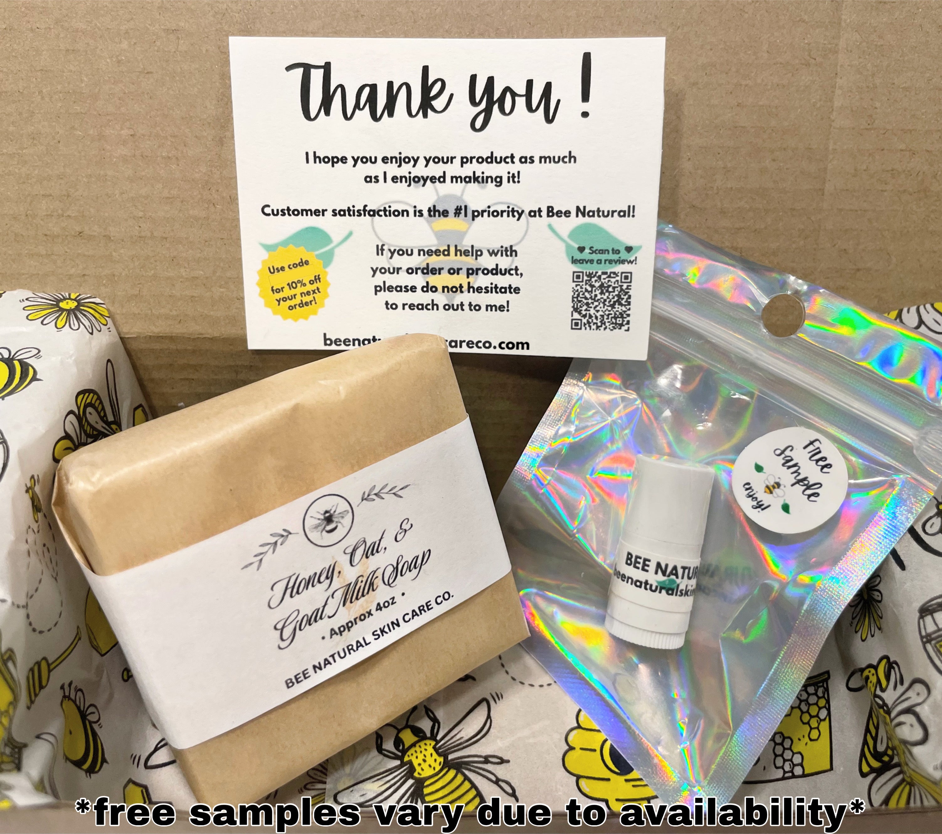 Honey, Oat, & Goat Milk Face & Body Bar