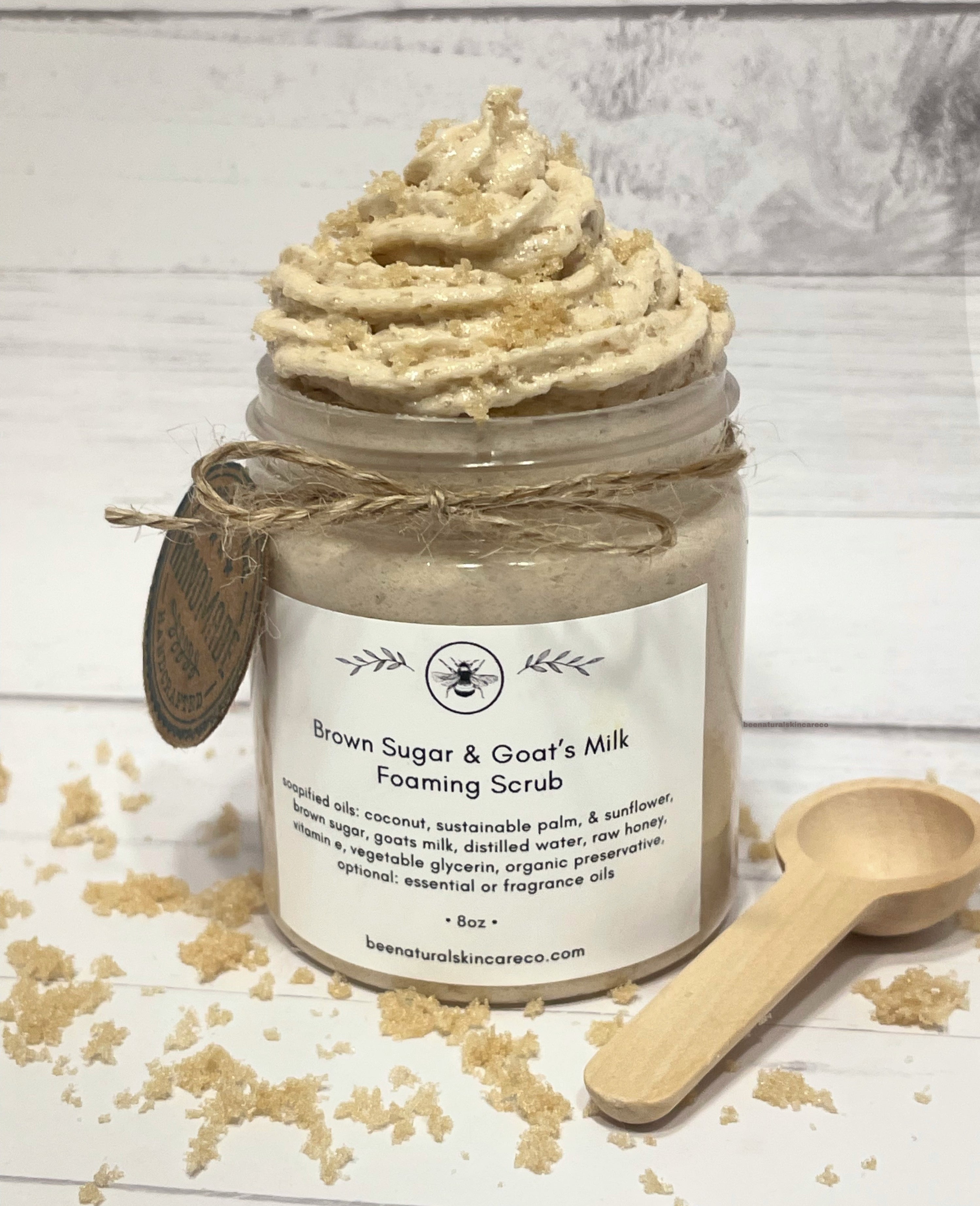 Brown Sugar & Goat's Milk Foaming Scrub