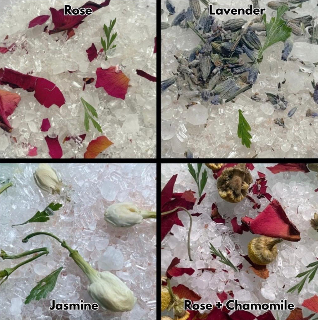 Essential Oil Salt Soaks