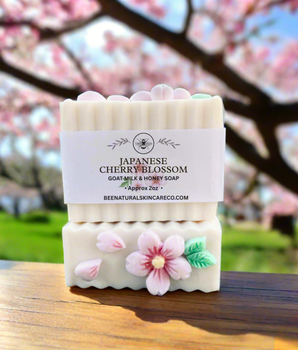 Japanese Cherry Blossom Goat’s Milk & Honey Soap