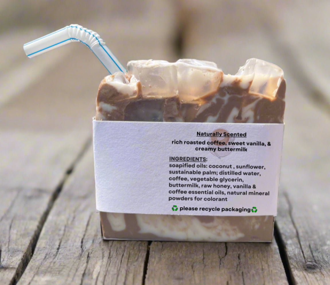 Vanilla Iced Coffee Soap- 4.5oz