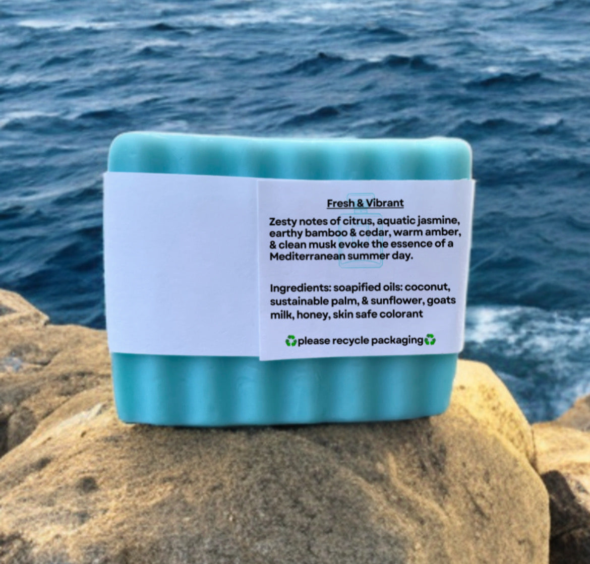 D&G Light Blue Goats Milk Soap