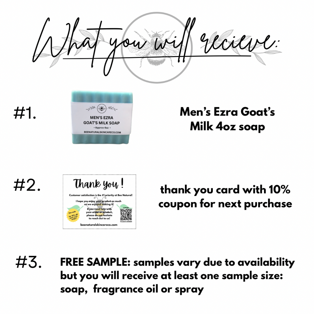 Ezra Goat’s Milk Soap- 4oz