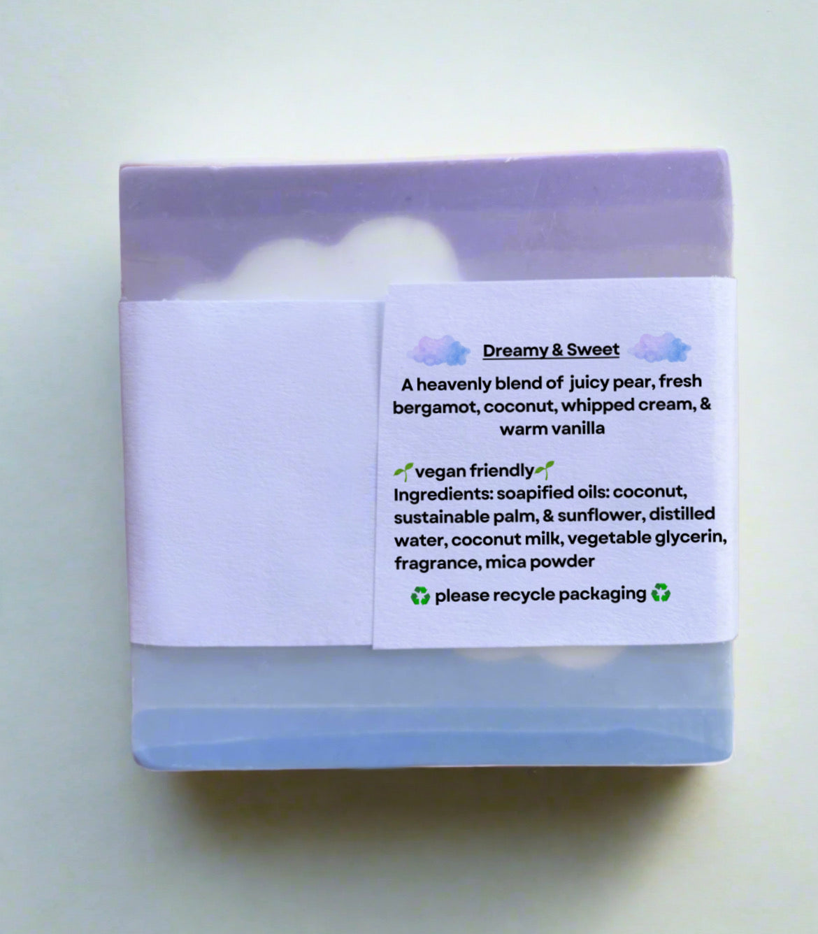 Ariana Cloud Type Coconut Milk Soap