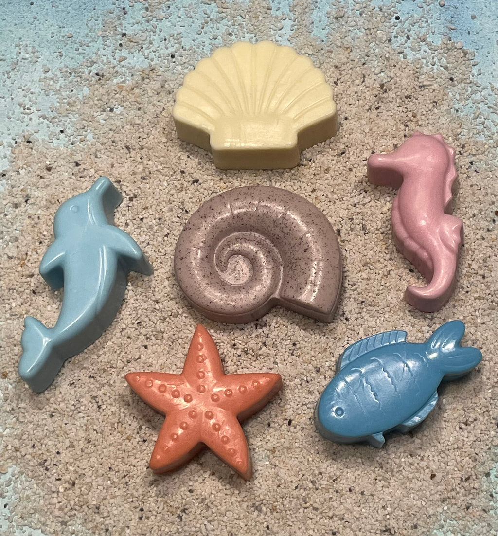 Beach Themed Mini Goat’s Milk Soaps