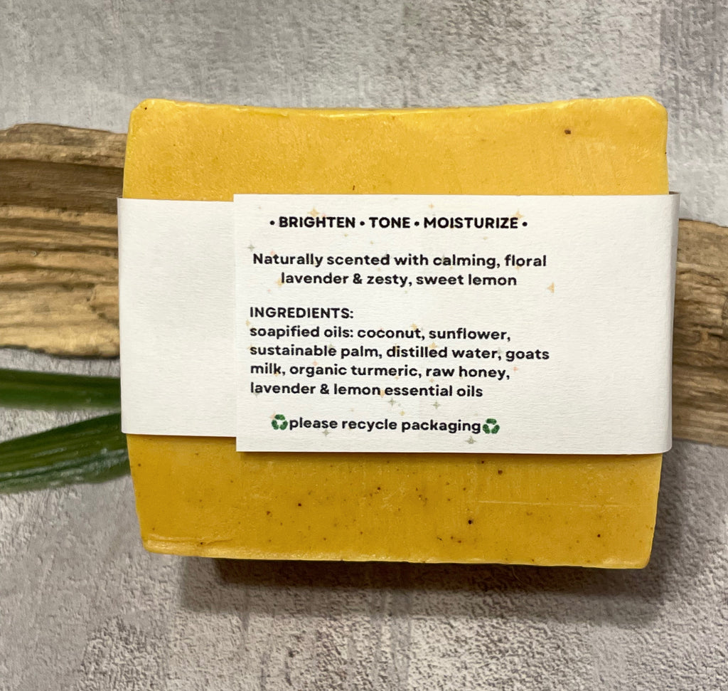 Turmeric and Goat's Milk Face & Body Bar