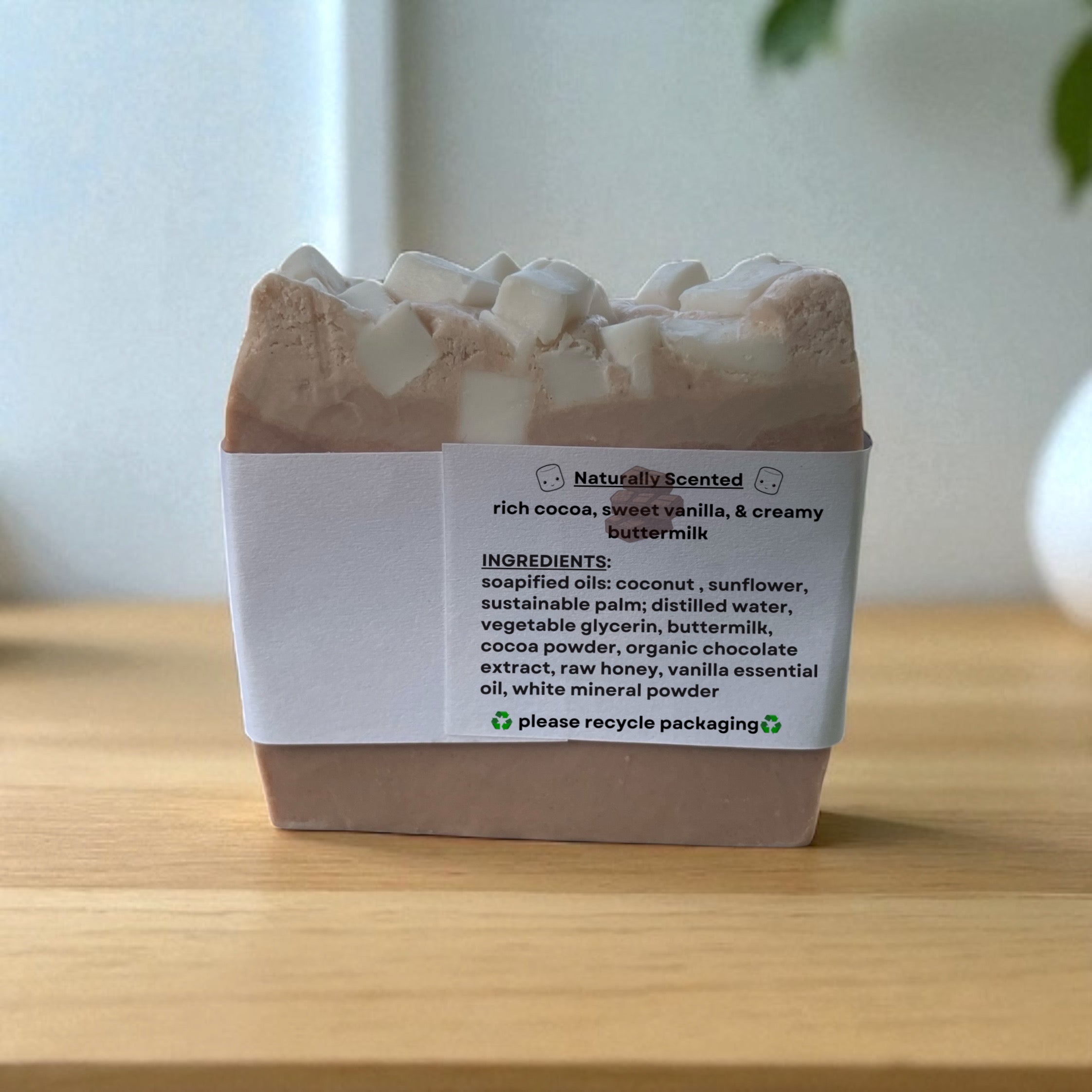Hot Cocoa Buttermilk Soap- 4.5oz