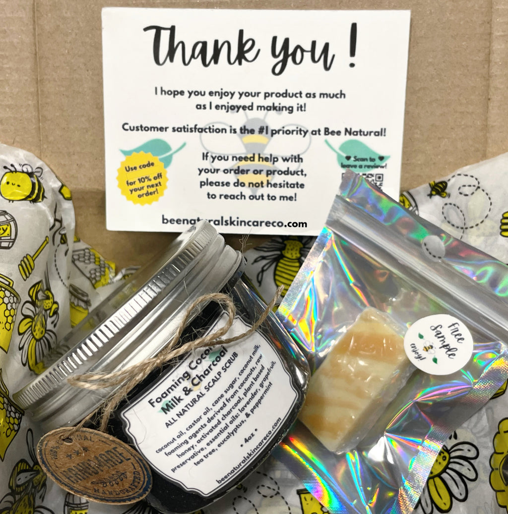 Coconut Milk & Charcoal Scalp Scrub