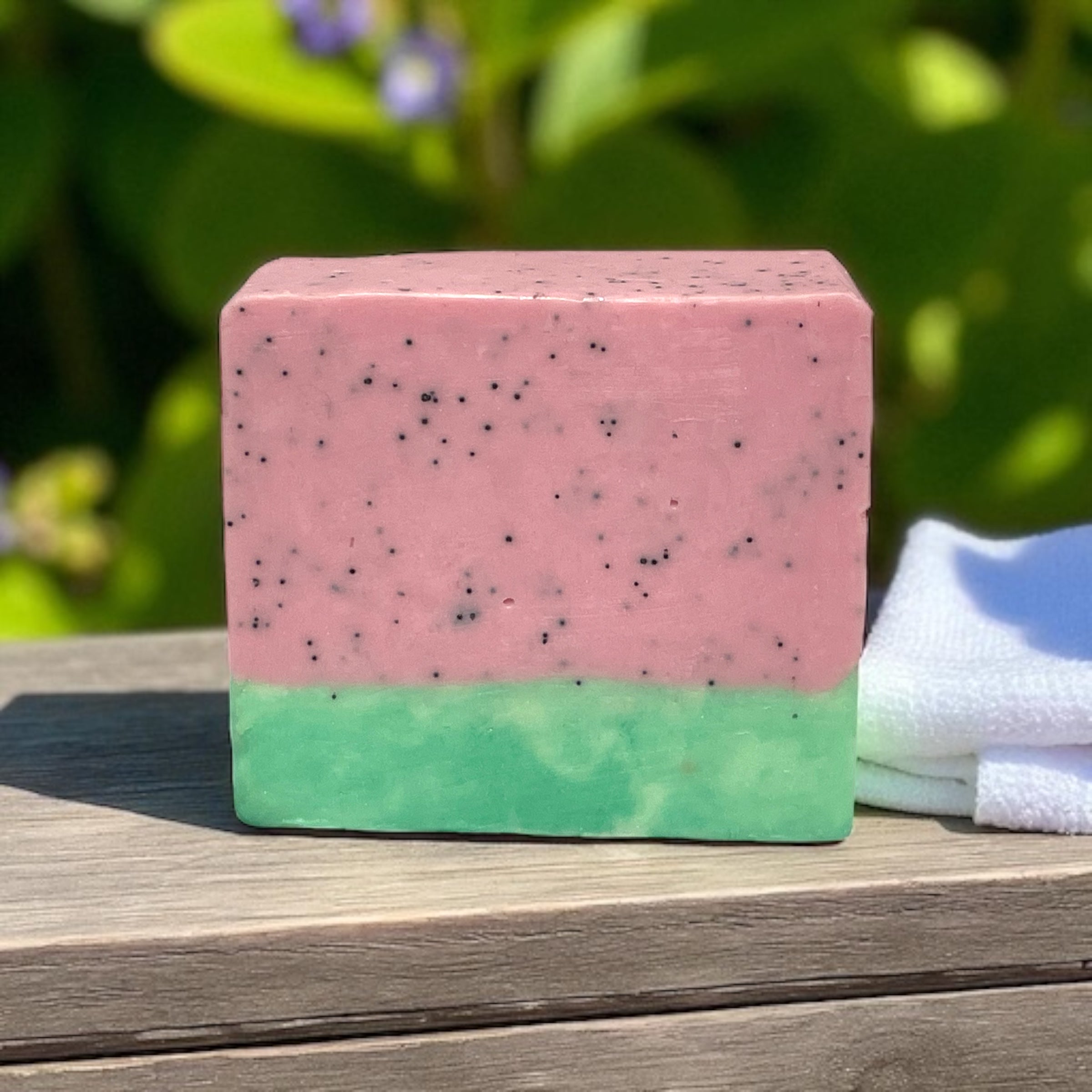 Watermelon Lemonade Goats Milk Soap