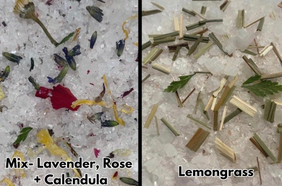 Essential Oil Salt Soaks