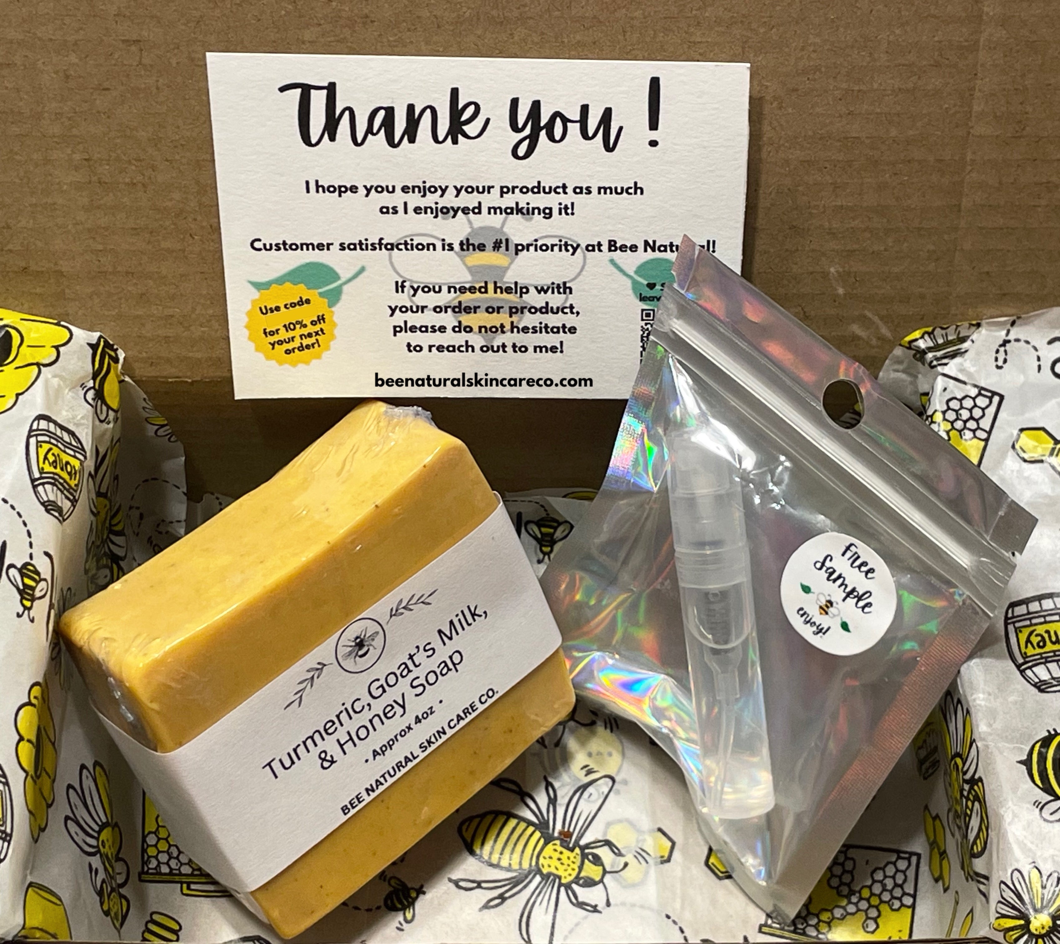 Turmeric and Goat's Milk Face & Body Bar