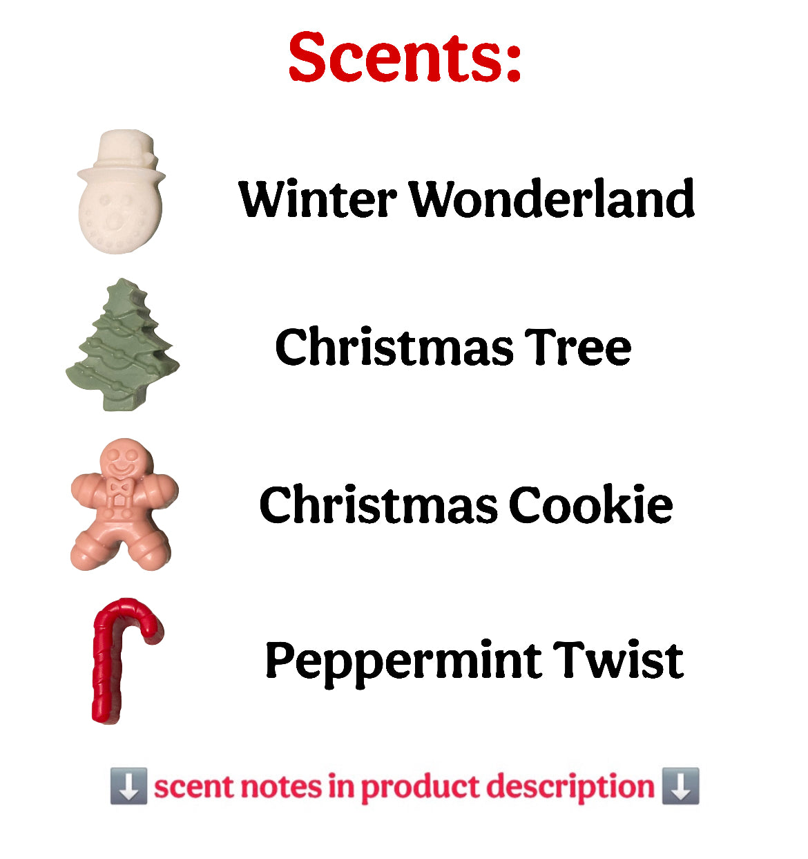 Christmas Wax Melts- 2.5oz