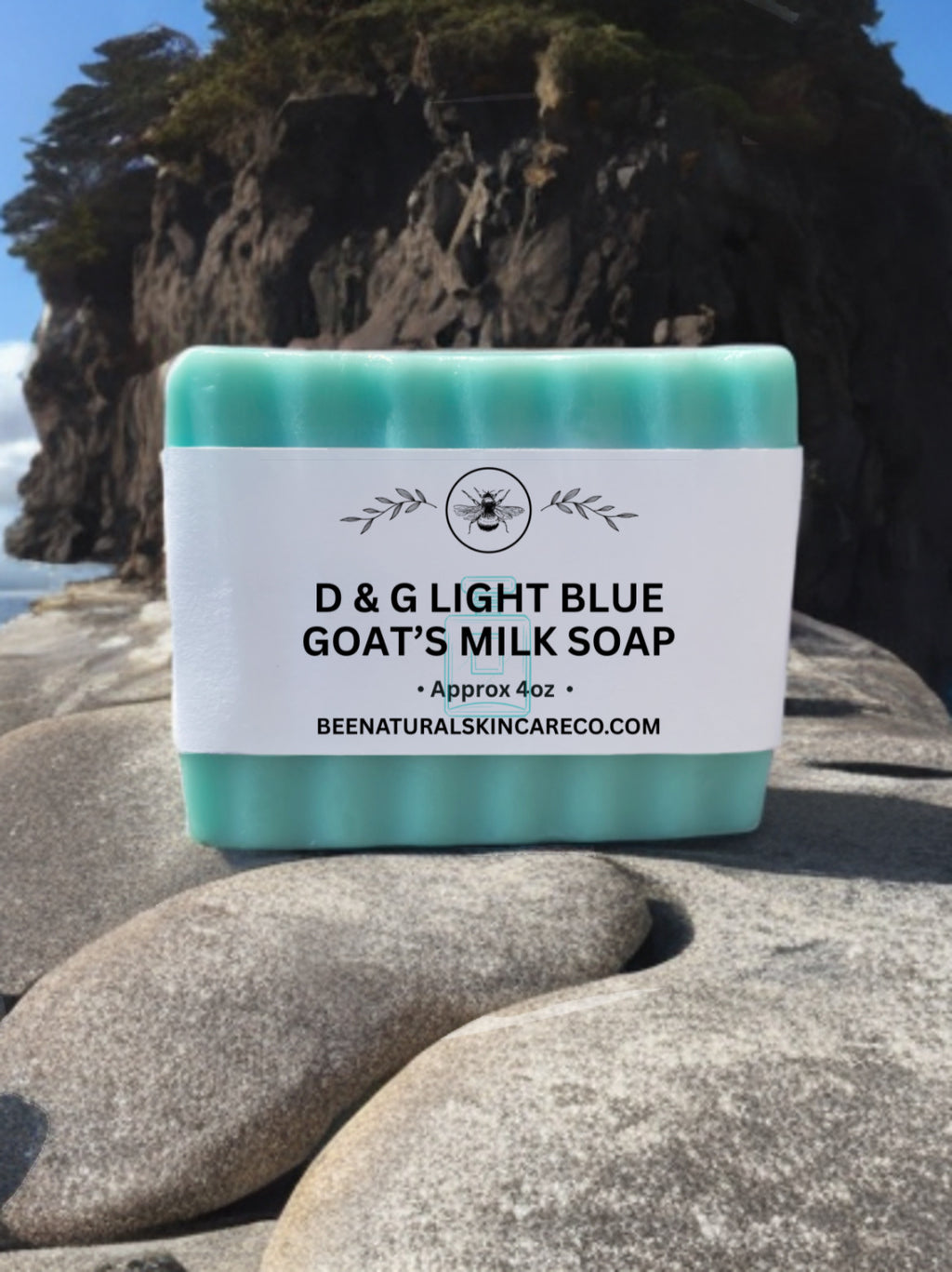 D&G Light Blue Goats Milk Soap