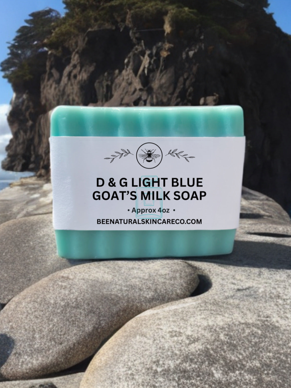 D&G Light Blue Goats Milk Soap