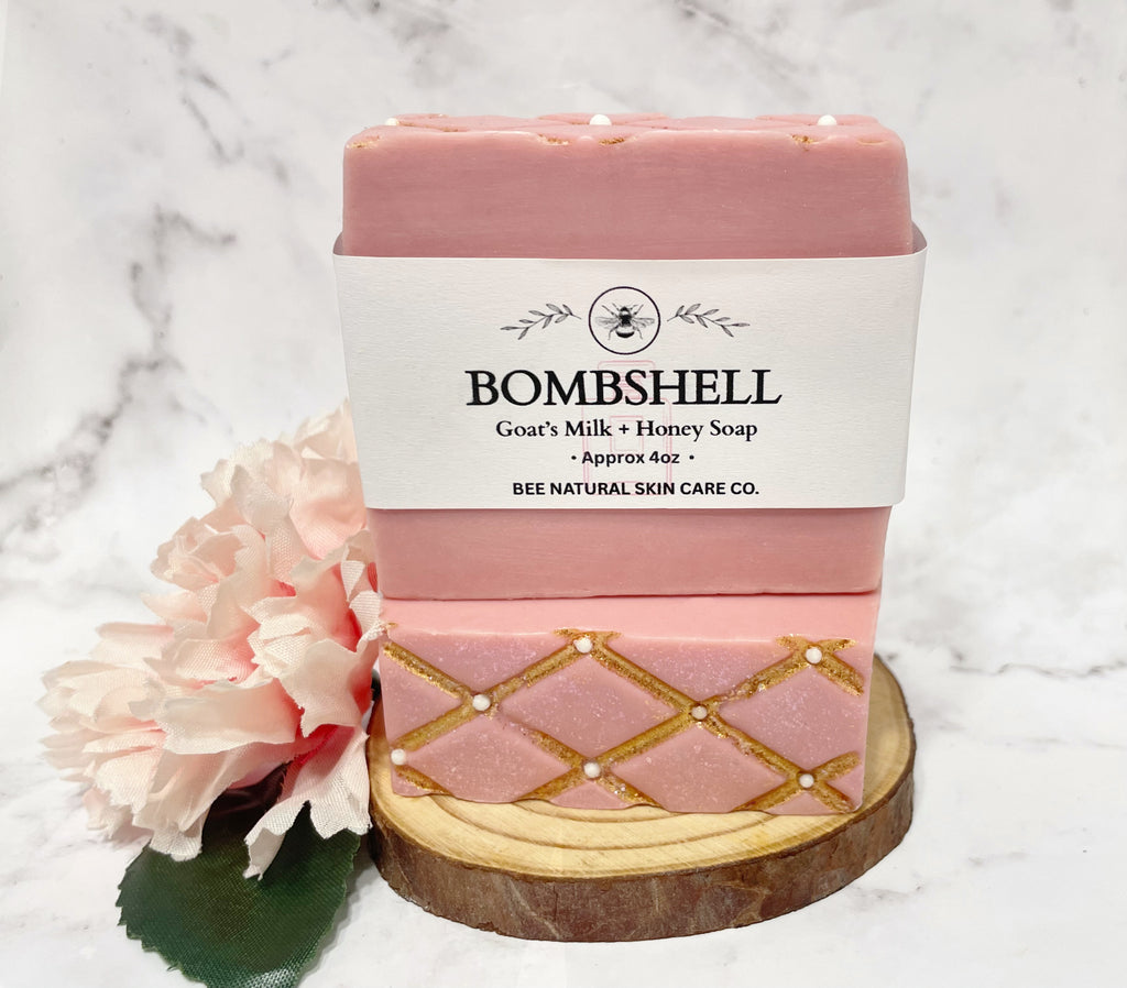 Bombshell Type Goat’s Milk Soap