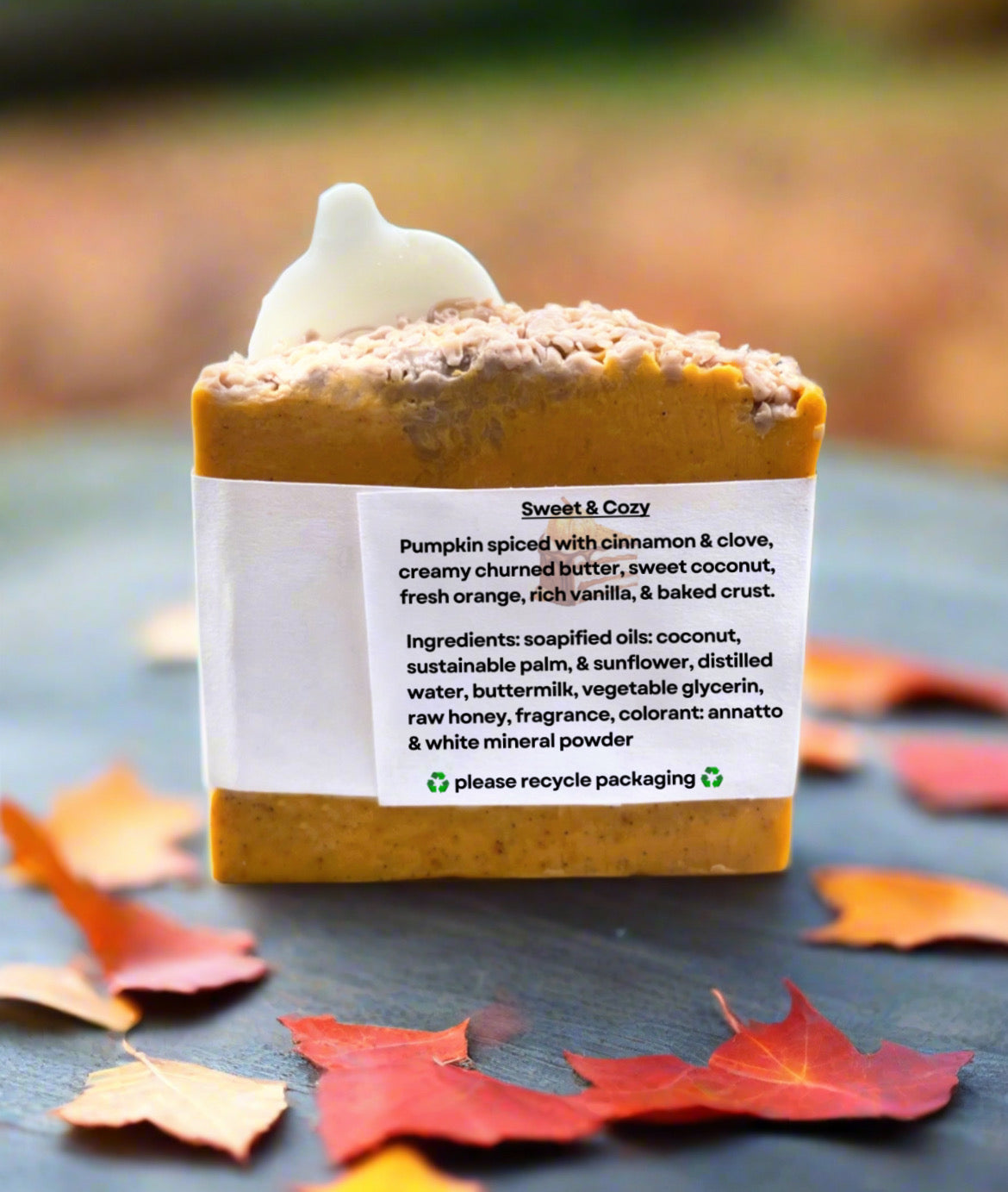 Pumpkin Crunchcake Buttermilk & Honey Soap