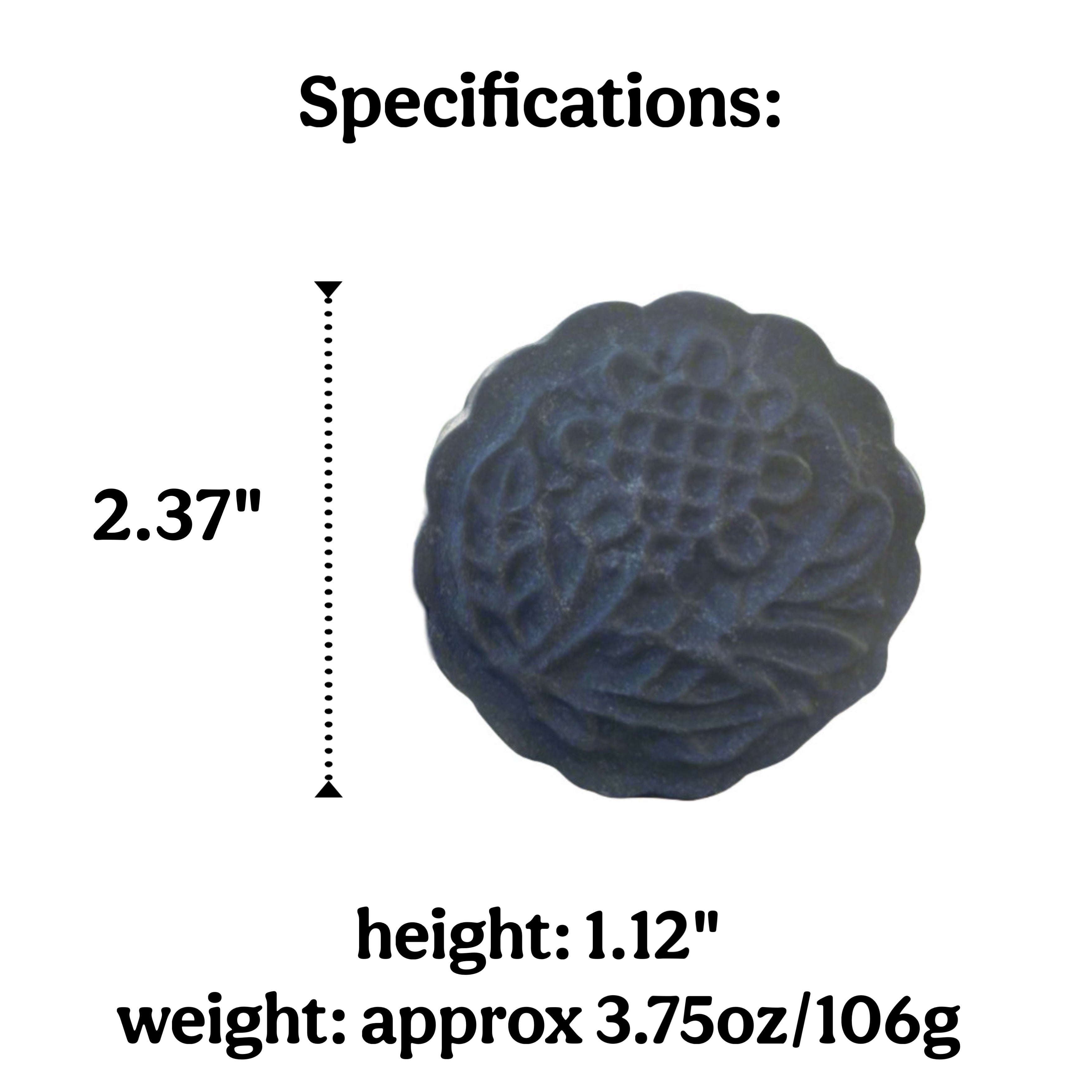 Charcoal & Clay Shampoo Bar for Dandruff-3.75oz 🌱ALL NATURAL🌱