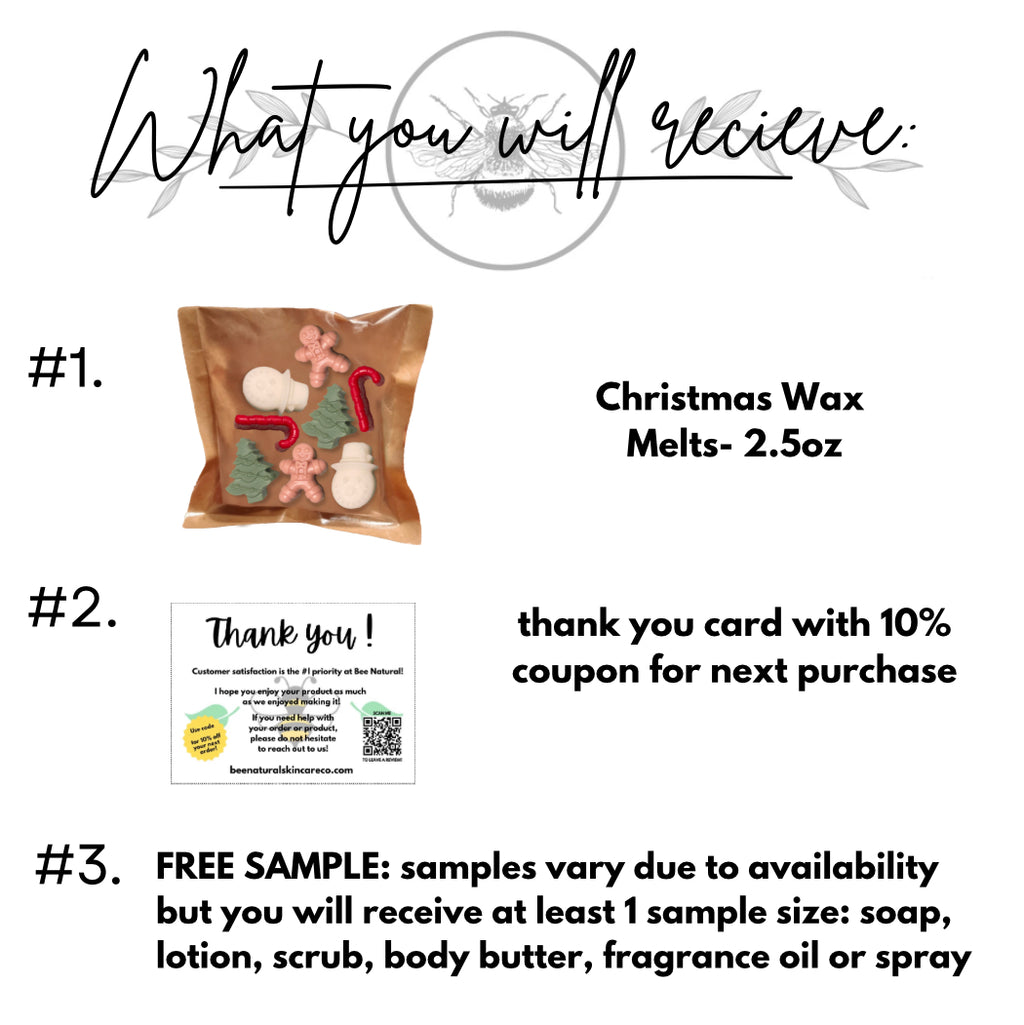 Christmas Wax Melts- 2.5oz