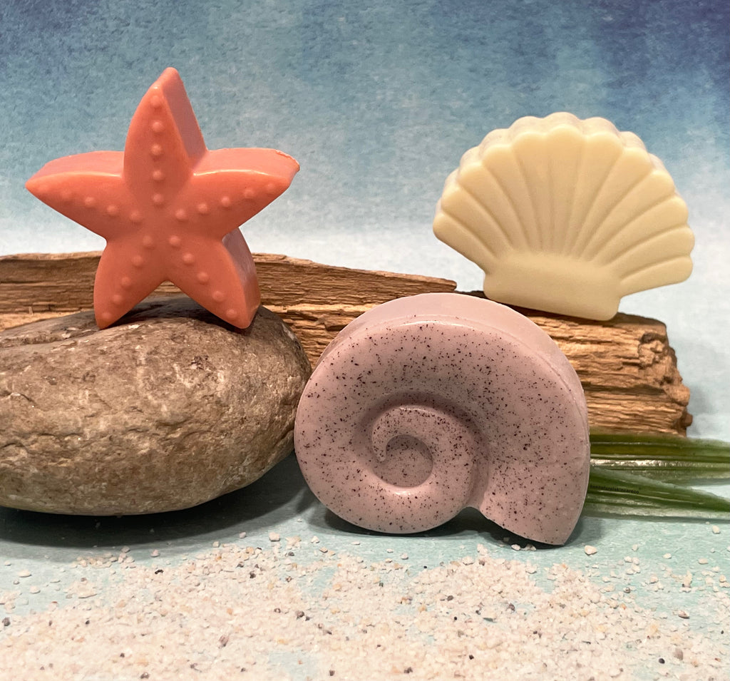 Beach Themed Mini Goat’s Milk Soaps