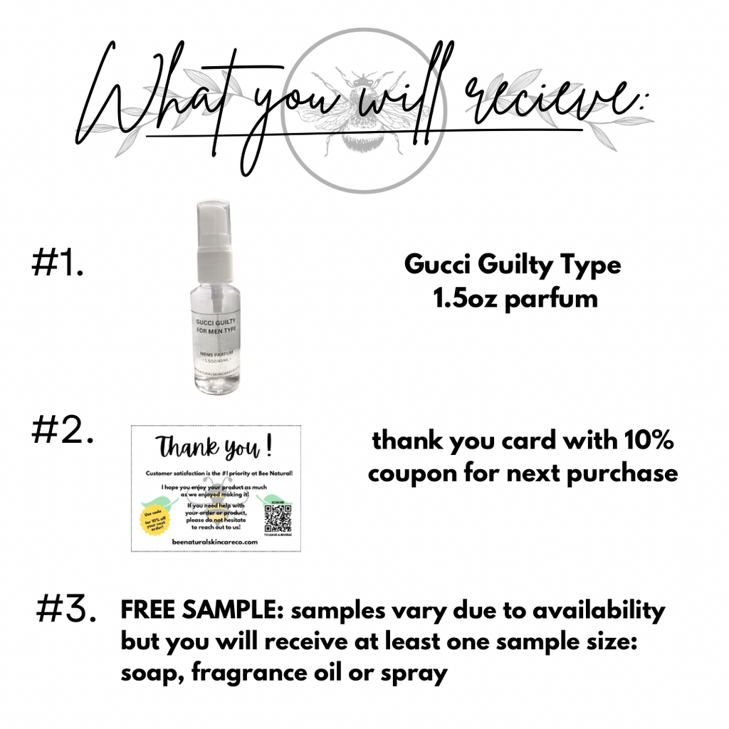 Gulity for Men Type Parfum