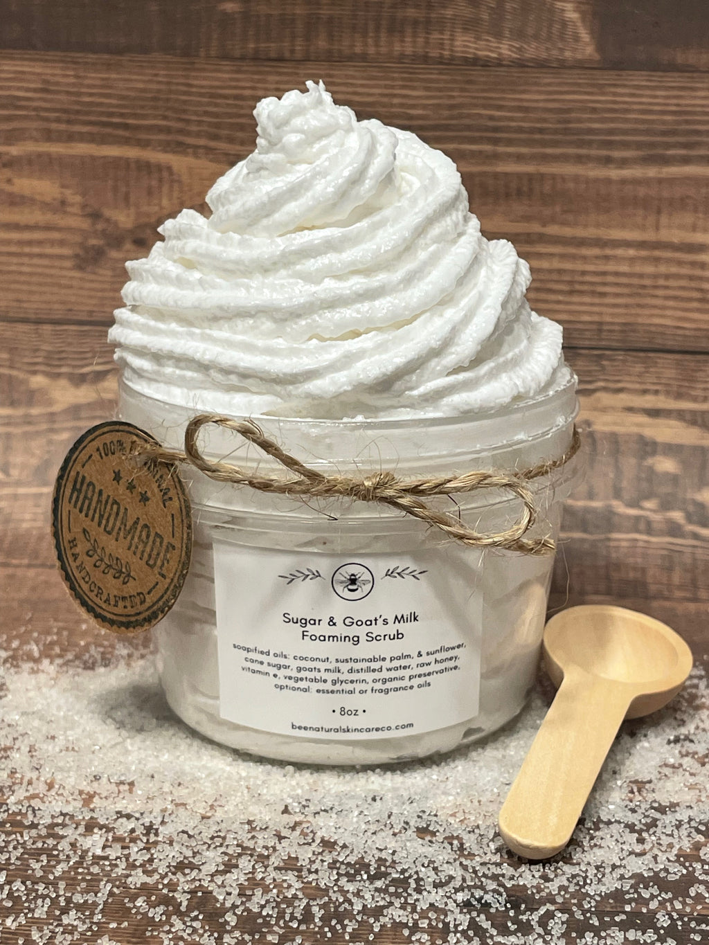 Sugar & Goat's Milk Foaming Scrub