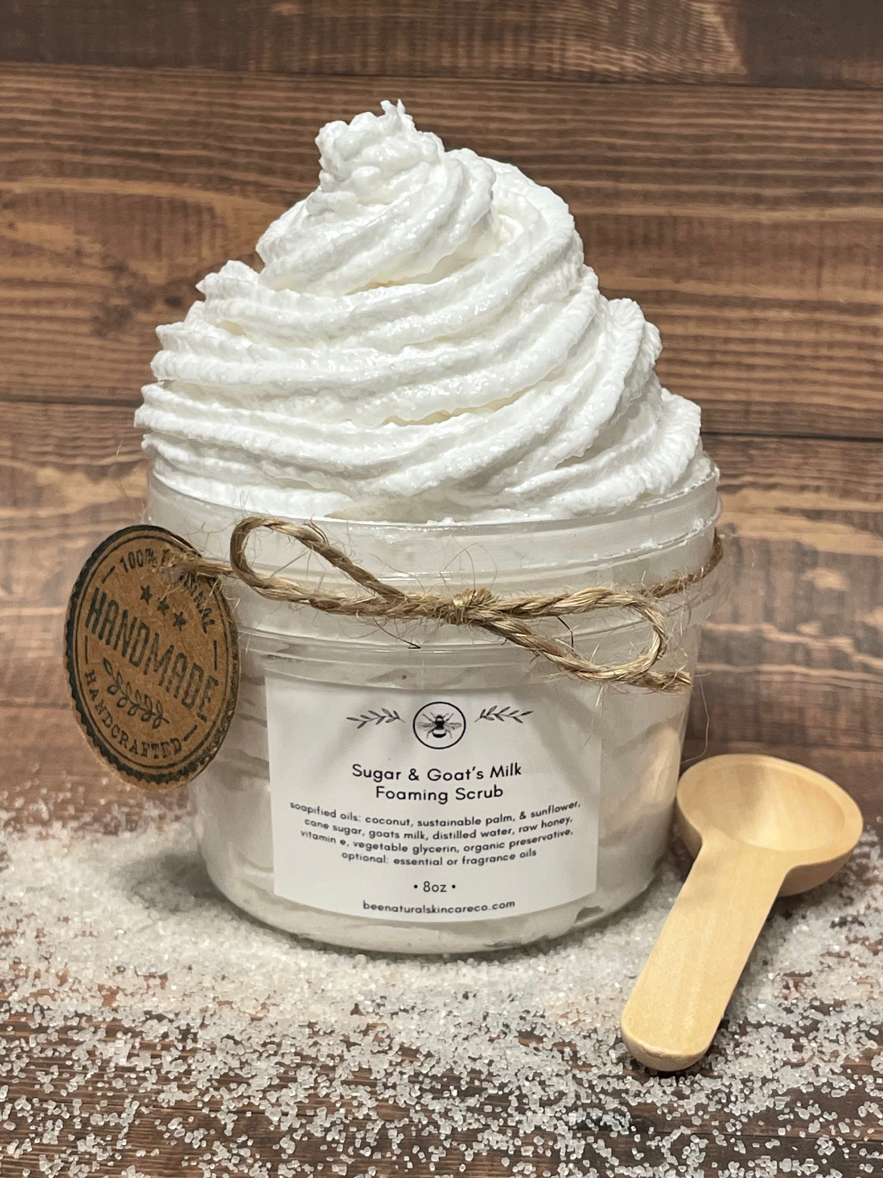 Sugar & Goat's Milk Foaming Scrub