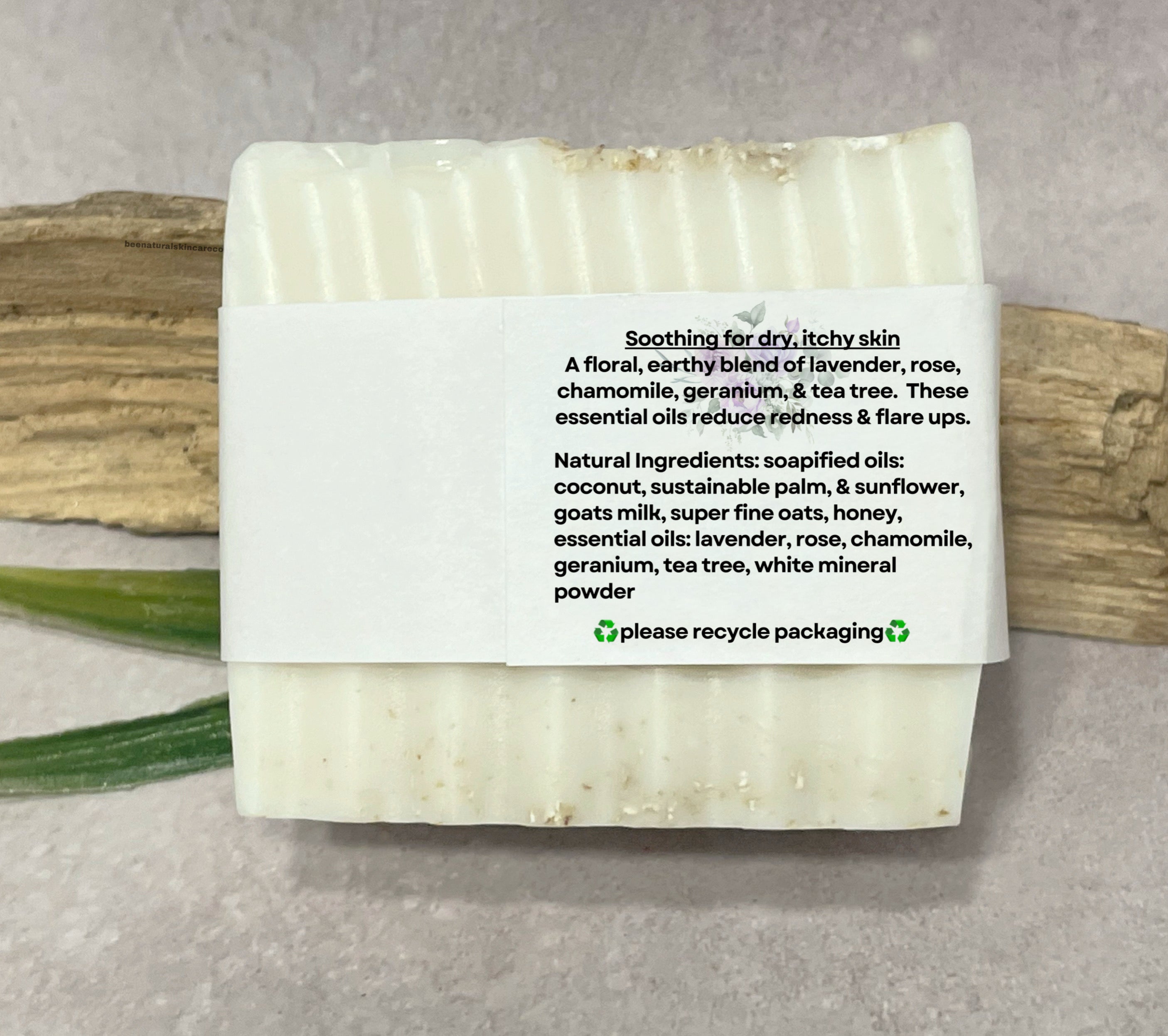 Honey, Oat, & Goat Milk Face & Body Bar