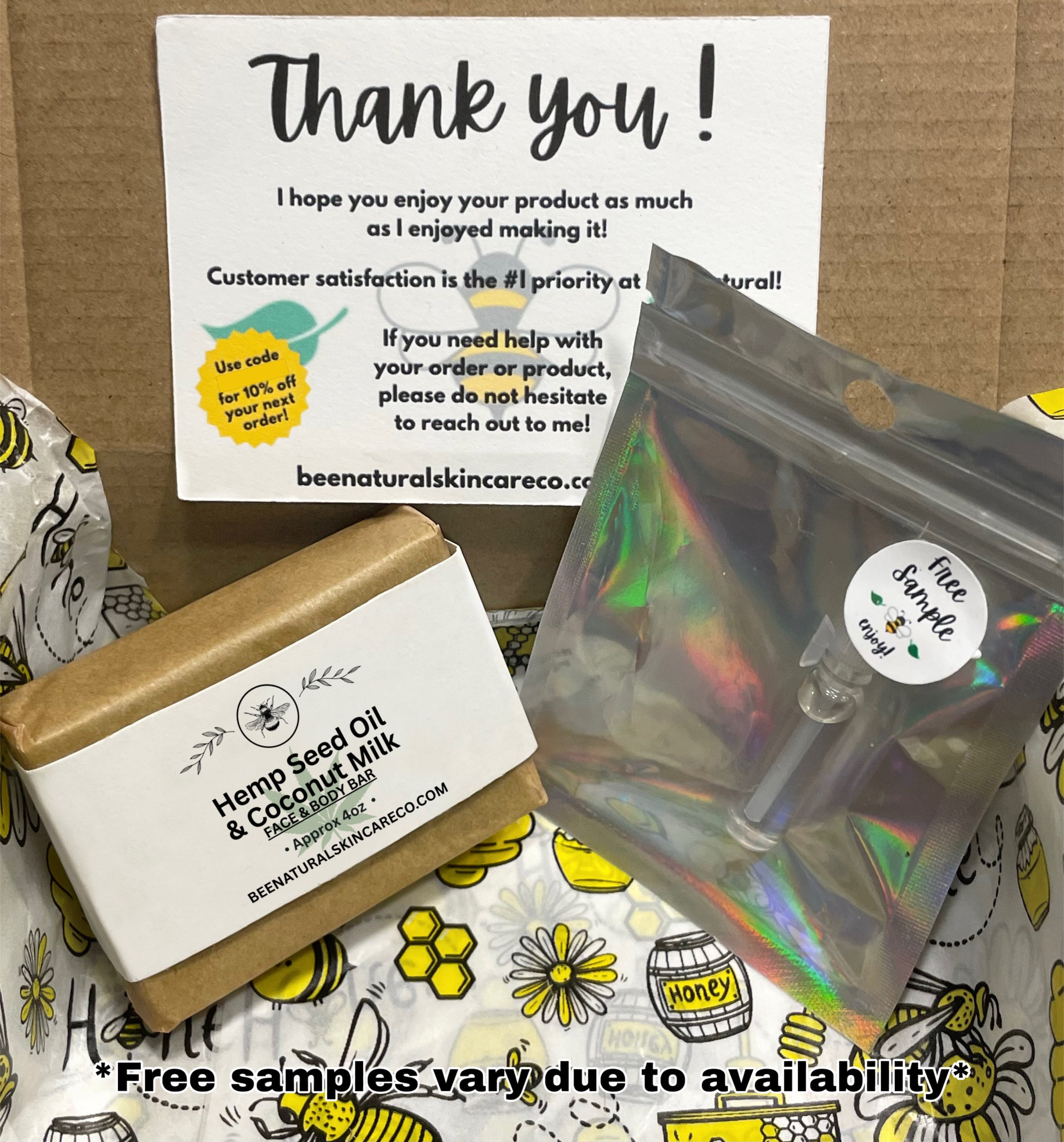 Hemp Seed Oil & Coconut Milk Soap