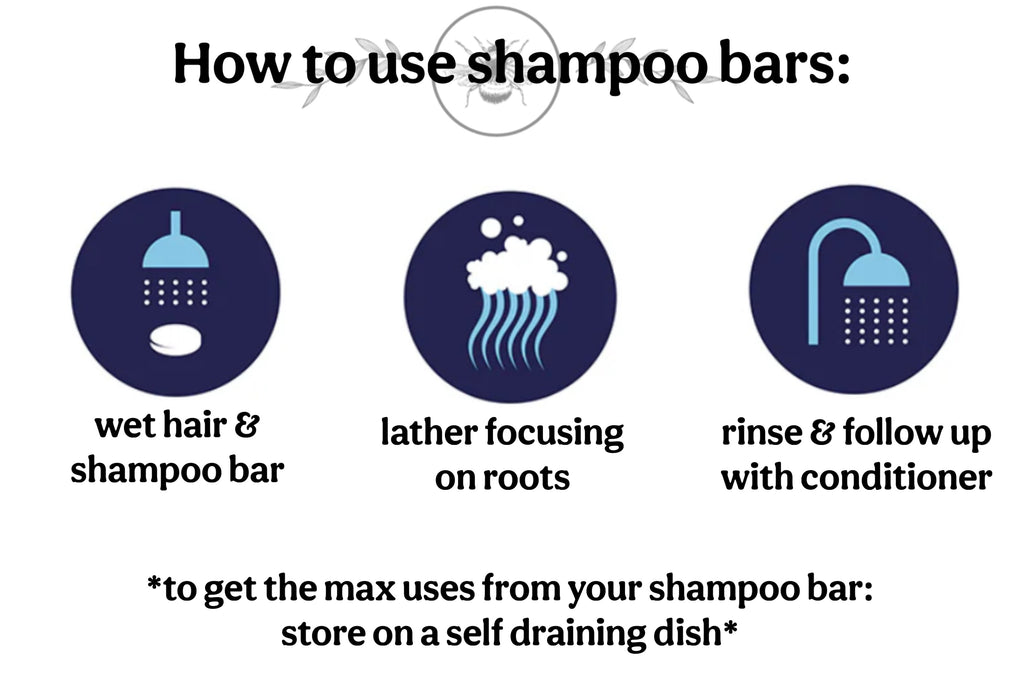 Rose & Chamomile Hydration & Shine Shampoo Bars- 3.75oz 🌱ALL NATURAL🌱