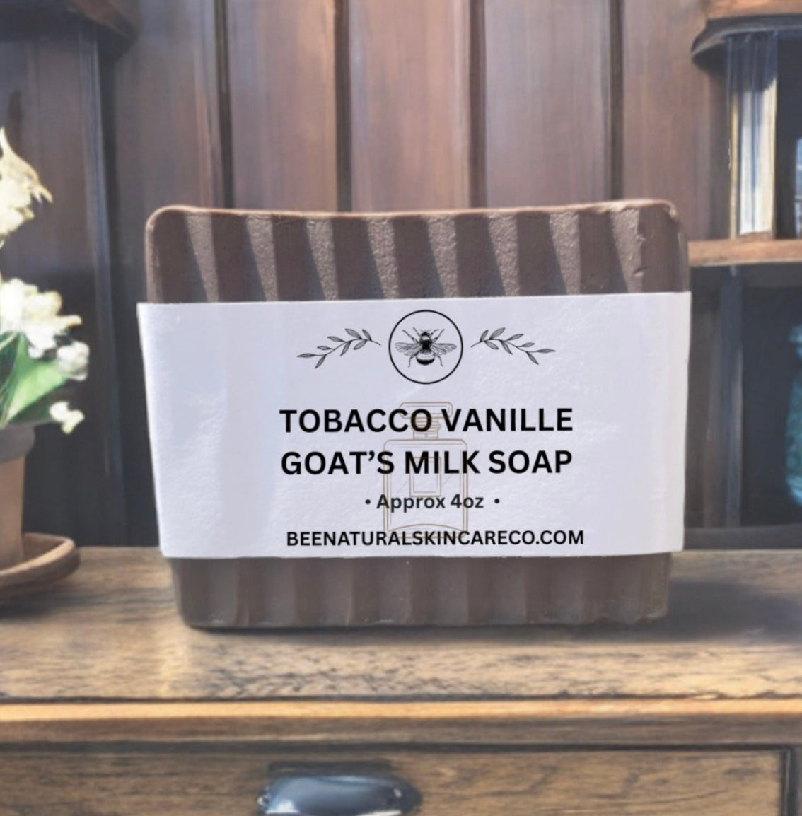 Tobacco Vanille Goats Milk Soap