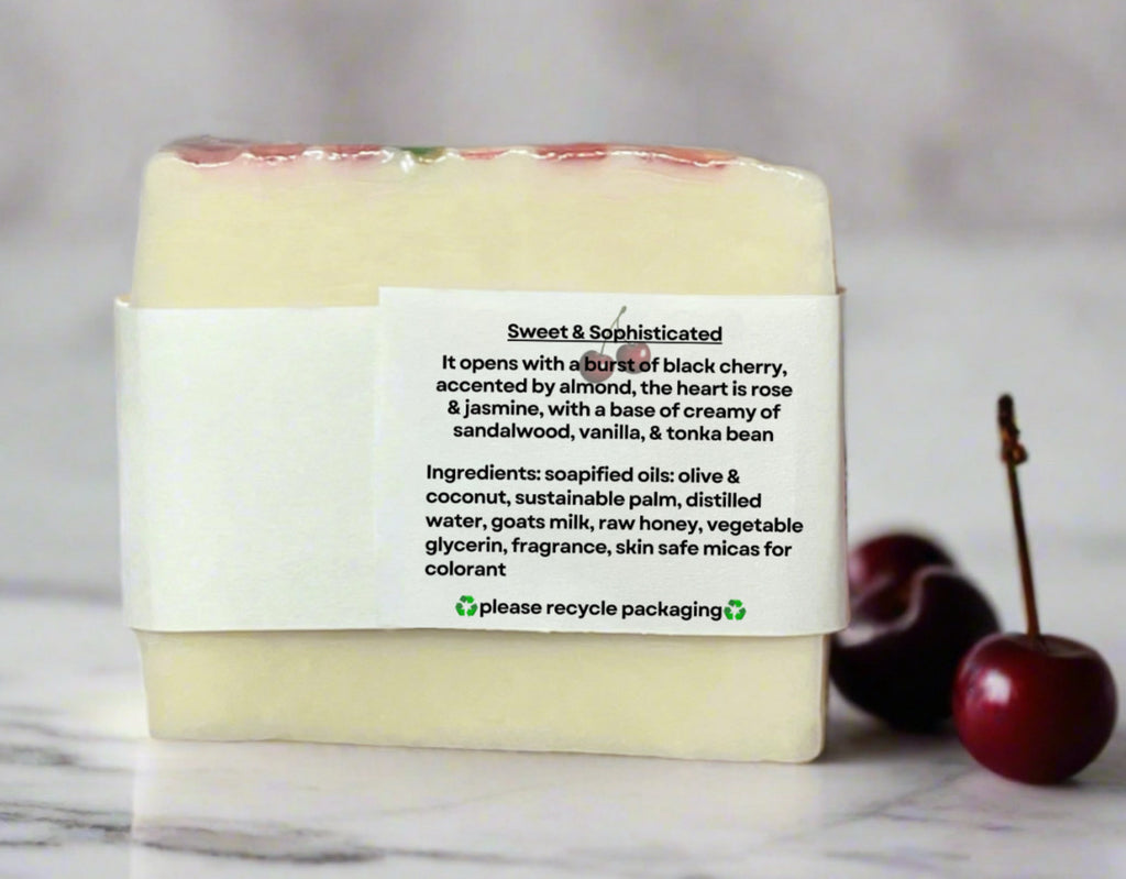 Lost Cherry Goats Milk & Honey Perfume Soap
